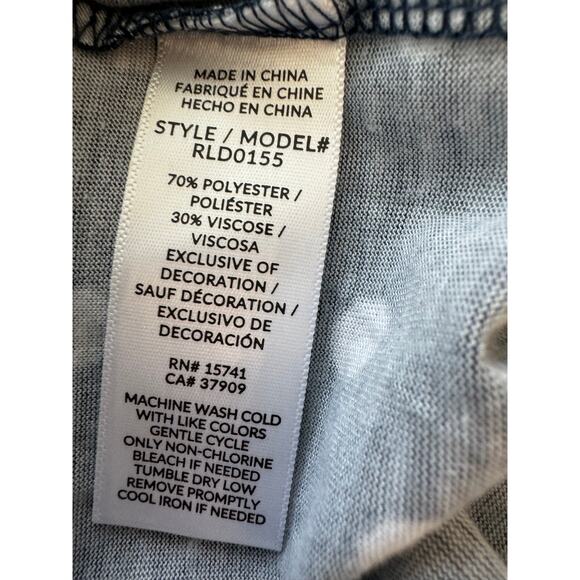 New ~ SPLENDID ~ V Neck Sleeveless Polka Dot Tank Top Size XL VISCOSE - Picture 6 of 6